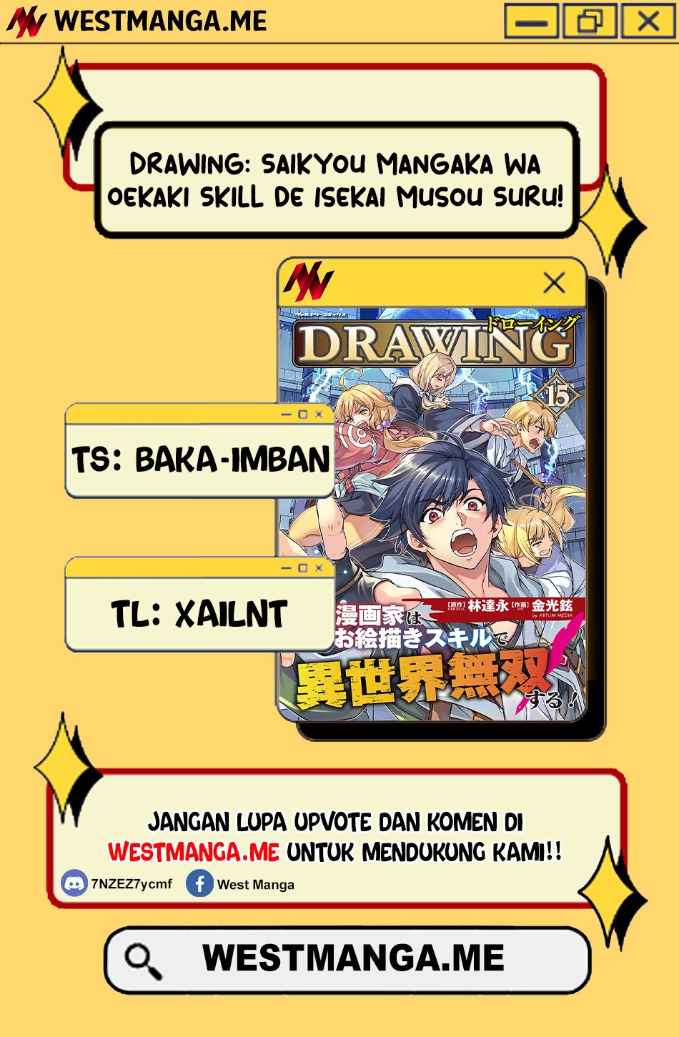 Drawing: Saikyou Mangaka wa Oekaki Skill de Isekai Musou Suru! Chapter 163 Bahasa Indonesia